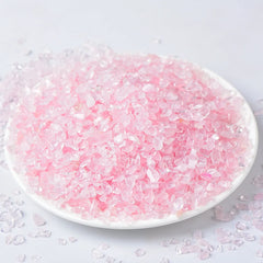 Crystal Chip Rose Quartz Chips wholesale product photo for B2B crystal buyers