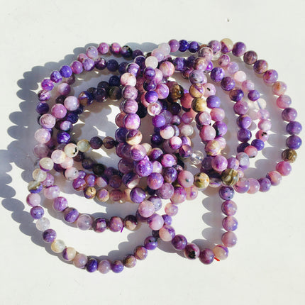 crystal bracelet-charoite/golden healer/unicorn stone bracelets wholesale for B2B supplier photo 2