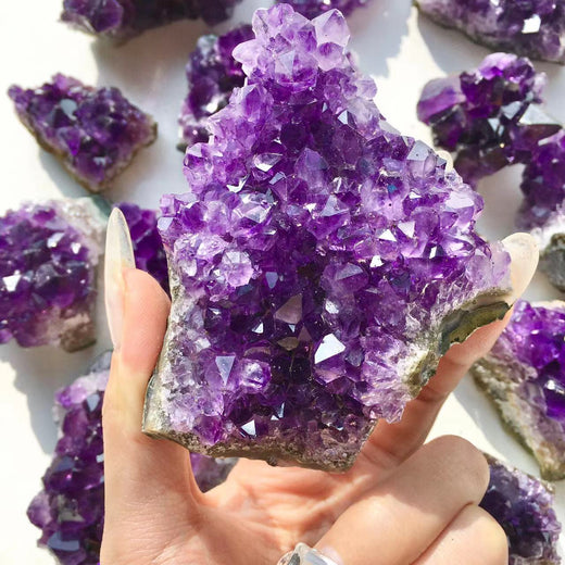 Natural Crystal Cluster Uruguay Amethyst Cluster For Wholesale Price