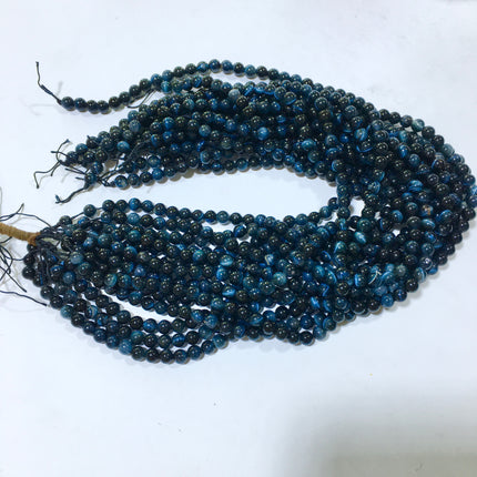 Mixed crystal bead strand