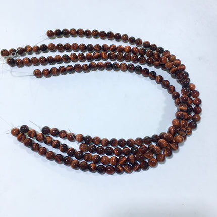 Mixed crystal bead strand