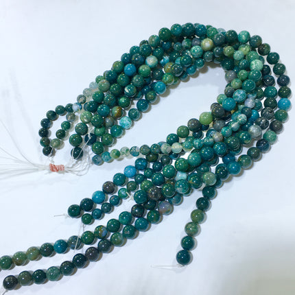 Mixed crystal bead strand