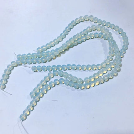 Mixed crystal bead strand