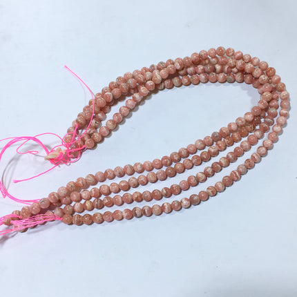 Mixed crystal bead strand