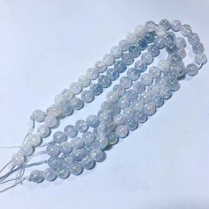 Mixed crystal bead strand