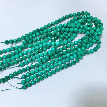 Mixed crystal bead strand