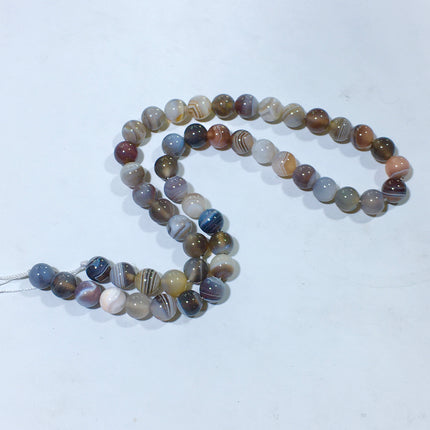 Mixed crystal bead strand