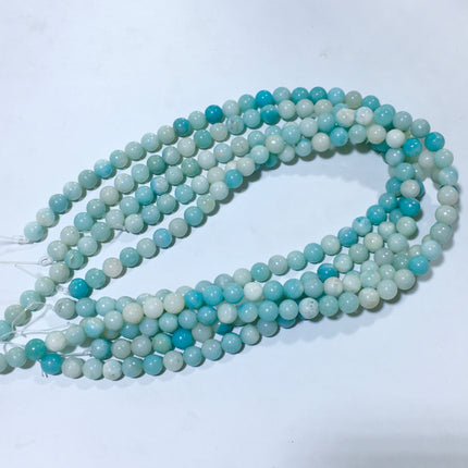 Mixed crystal bead strand