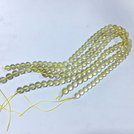 Mixed crystal bead strand
