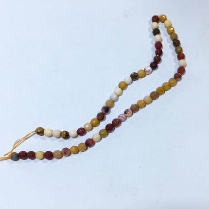 Mixed crystal bead strand