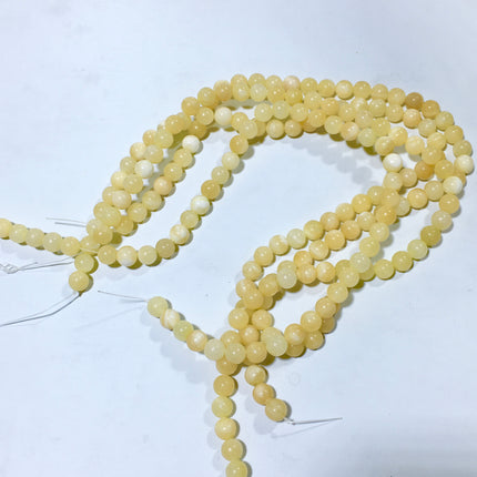Mixed crystal bead strand