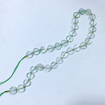 Mixed crystal bead strand