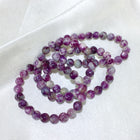 crystal bracelet-purple mica with tourmaline bracelets wholesale for B2B supplier