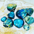 Labradorite Heart