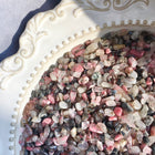 Rhodonite and Tourmaline Chips
