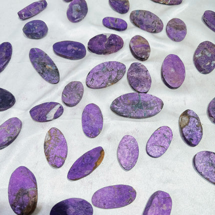 Crystal palms Purpurite stone palms