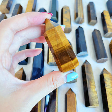 Yellow Tiger Eye Tower