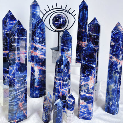 Crystal large tower Sodalite large tower