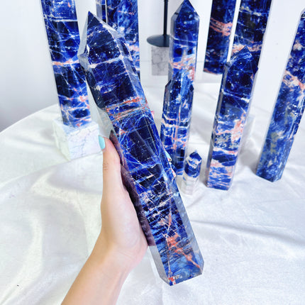 Crystal large tower Sodalite large tower