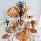 Golden Healer Quartz carving