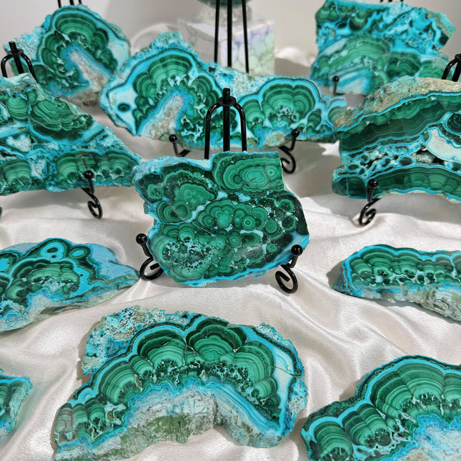Crystal Slab Chrysocolla Slab
