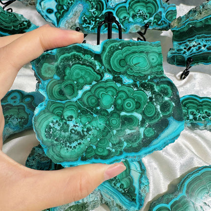 Crystal Slab Chrysocolla Slab
