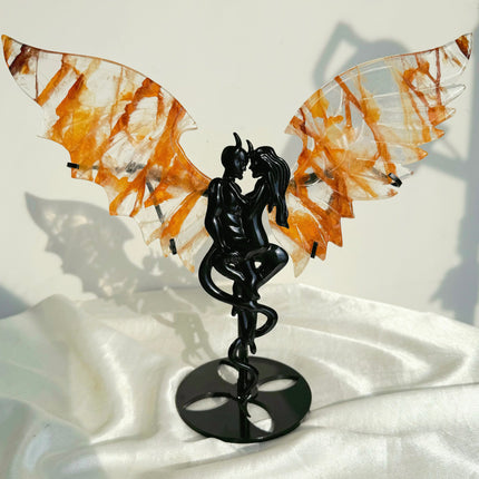 Golden Healer Quartz carving