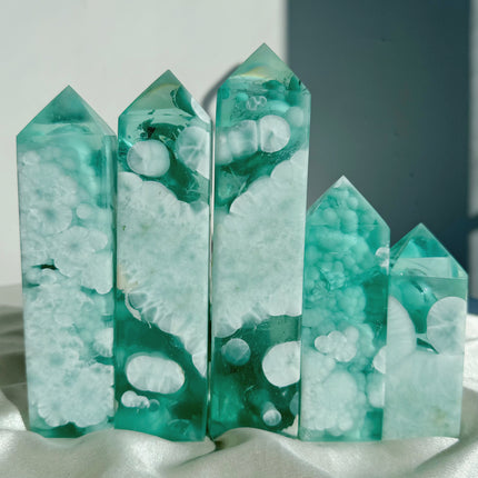 Crystal Tower Green Angel Tower