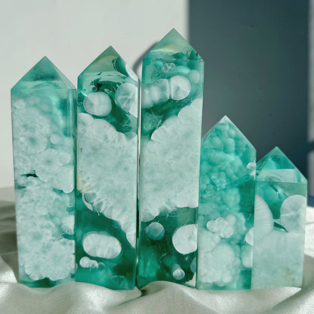 Crystal Tower Green Angel Tower