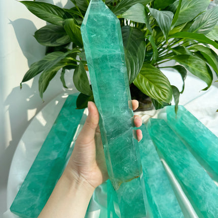 Crystal Tower Green Fluorite Big Towers