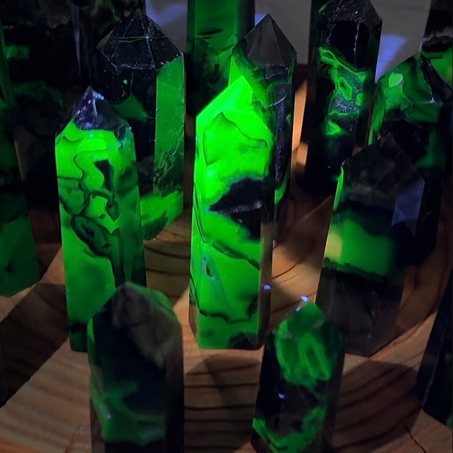 Crystal Tower Volcano Agate Small Towers