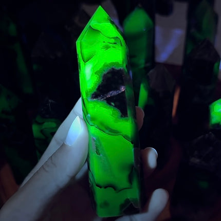 Crystal Tower Volcano Agate Small Towers