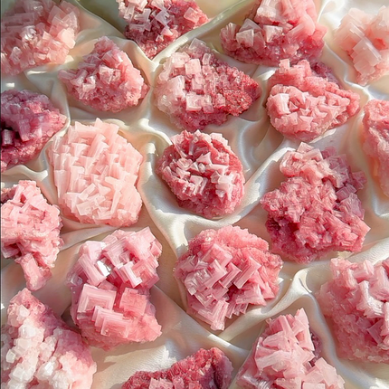 Crystal Specimen Pink Halite Specimen