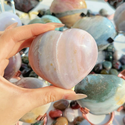 Ocean Jasper Heart