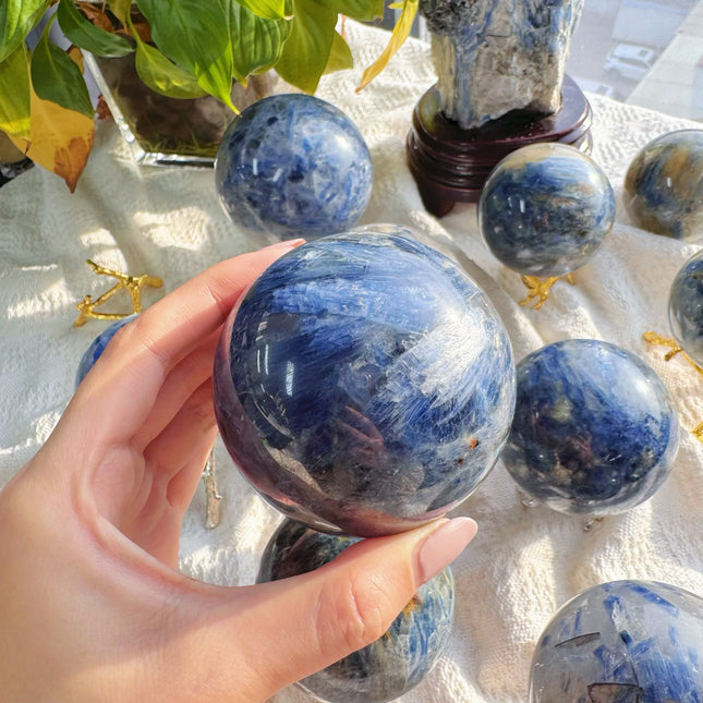 Blue Kyanite Sphere
