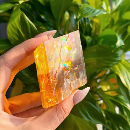 Crystal Freeform Honey Calcite Freeform