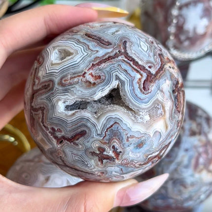 Crystal Sphere Mexico Agate Sphere