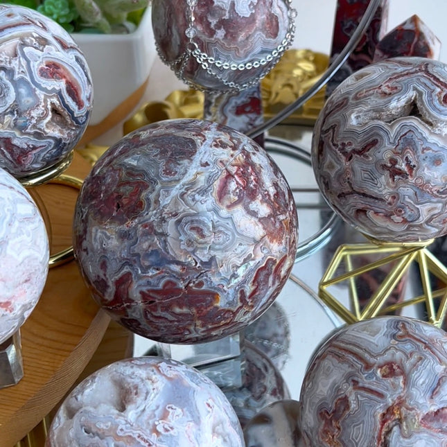 Crystal Sphere Mexico Agate Sphere
