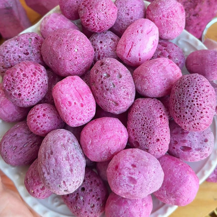 Honeycomb Ruby Tumbled Stones