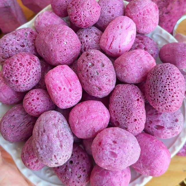 Honeycomb Ruby Tumbled Stones