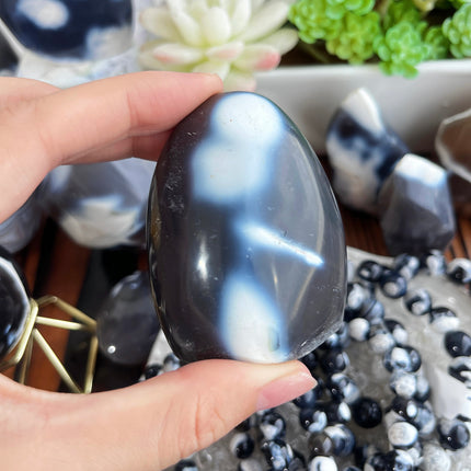 Orca Agate Freeform