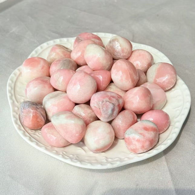 Pink Opal Tumbled Stones