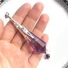 Crystal necklace pendulum pendant with chain