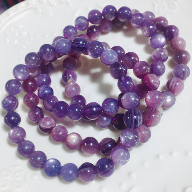 Purple Mica Bracelet