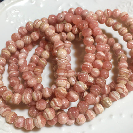 crystal bracelet rhodochrosite bracelet wholesale for B2B supplier