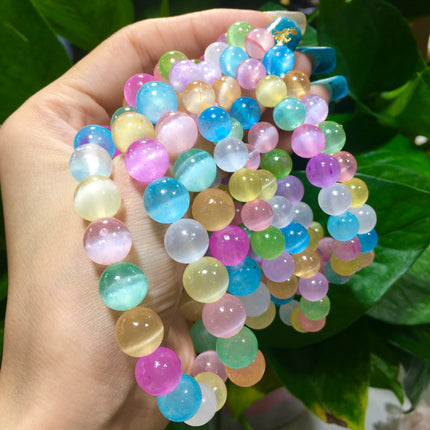 Selenite bracelet