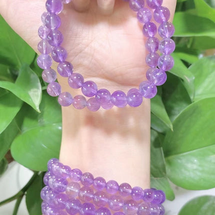 Lavender Amethyst Bracelet