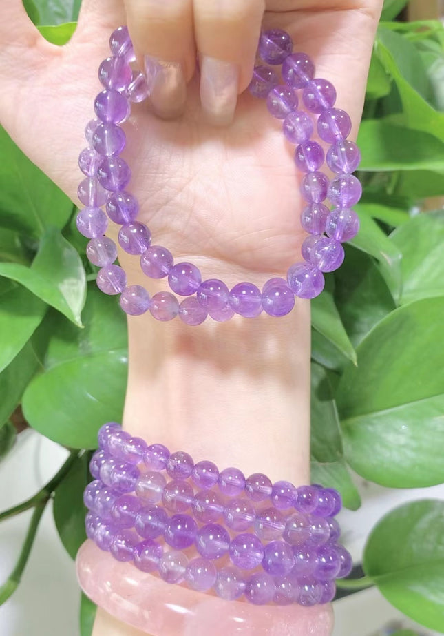 Lavender Amethyst Bracelet