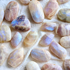 Crystal palmstone white moonstone palmstone