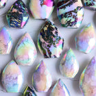 Crystal freeform aura howlite,black zebra calcite freeform